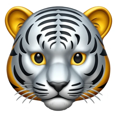 Metal Tiger sticker