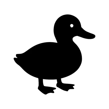 Duck sticker