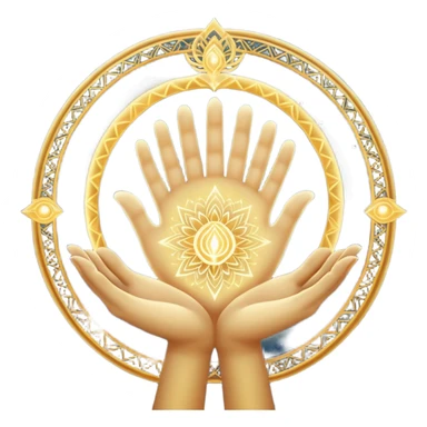 A divine abstract force creating humans through karma,
shown as a luminous cosmic hand made of light (not realistic),
forming a human figure from particles.
Hindu spiritual aura, sacred geometry, subtle mandala lines,

 
 sticker