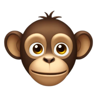 LAZY MONKEY sticker