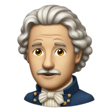 french man from old times sticker