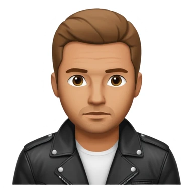 GTA style men head sticker