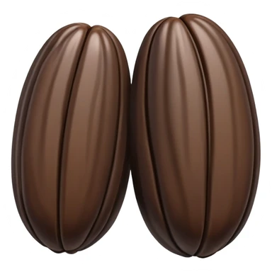 two tonka beans sticker