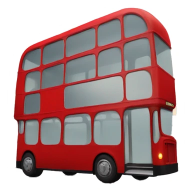 Double Decker bus sticker