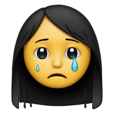 Emo emoji sticker