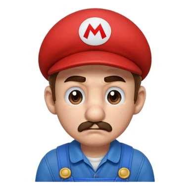 Super Mario crying  sticker