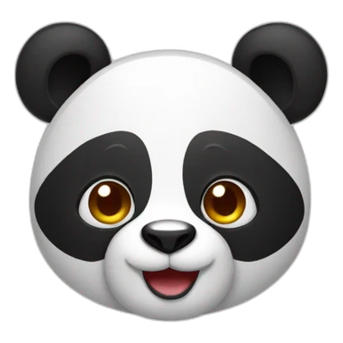 Panda Mascot sticker