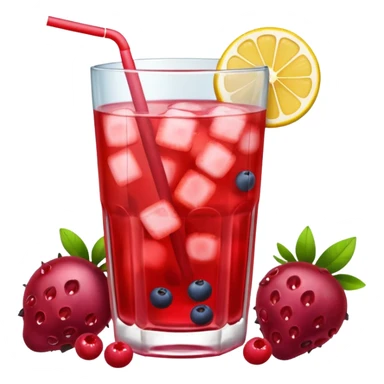 limonada de frutos rojos sticker