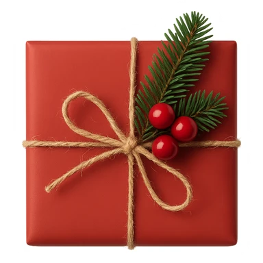 Christmas gift , remove background sticker