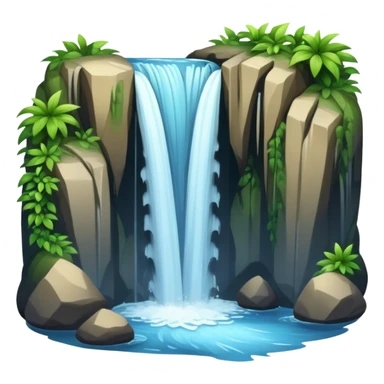 Waterfall  sticker