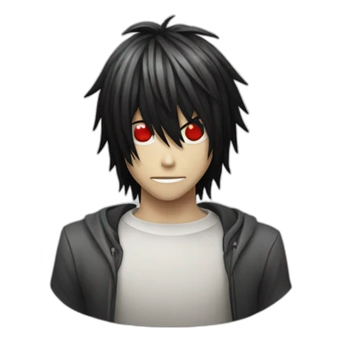 L de death note sticker