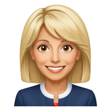 brigite macron old sticker