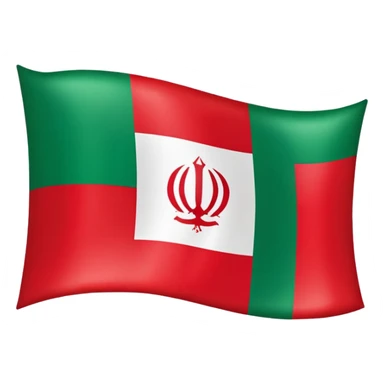Iran flag sticker