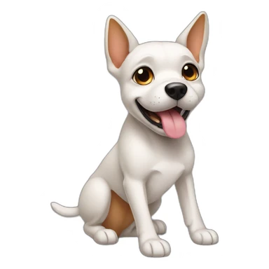 chien avc des tn sticker