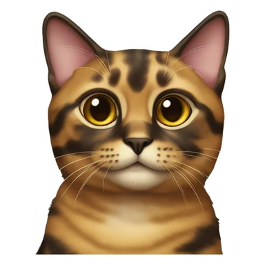 tortishell cat  sticker