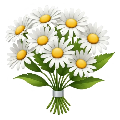 bouquet of daisies sticker