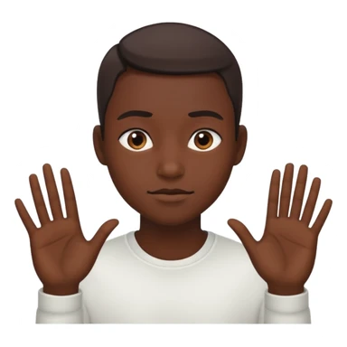 🥷🏽🧏🏻Melange entre deux position sticker