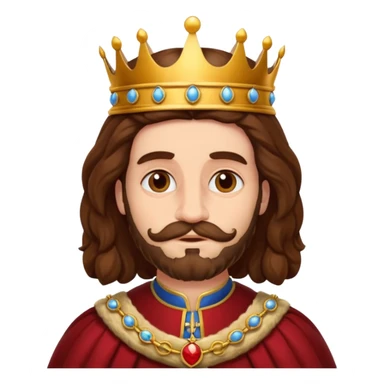 king charles sticker