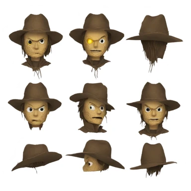 Batman Begins Scarecrow sticker