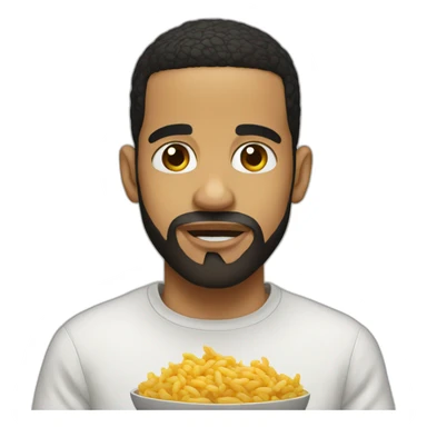 Drake eating sticker