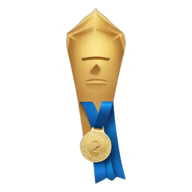 2nd place medal sticker