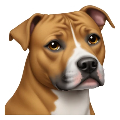 American staffy  sticker
