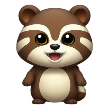 tanuki sticker