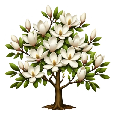 Magnolia tree  sticker