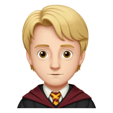 Hugh Mitchell is colin creevey in harry potter, wear hogwarts uniform sticker