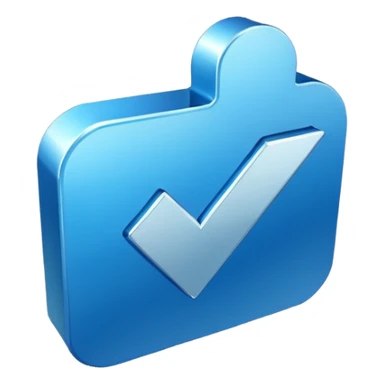 Cheque de verificado de Instagram sticker