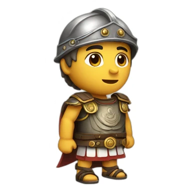 Ancient Roman soldier sticker