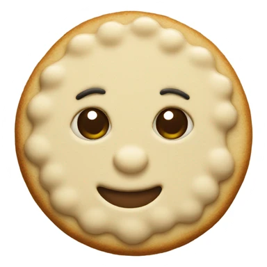 Christmas cookie sticker