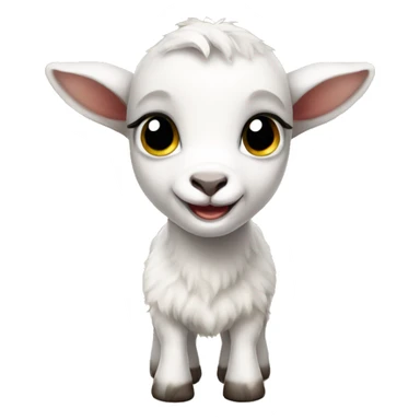 baby goat sticker