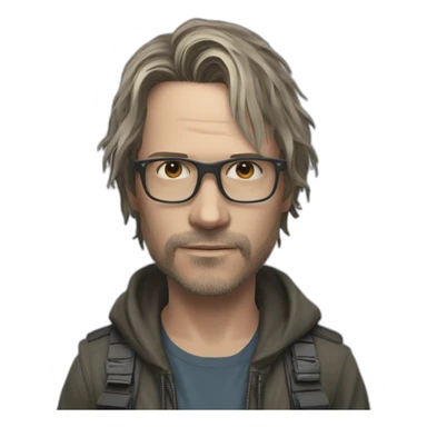 Sam porter bridges from death stranding fame sticker