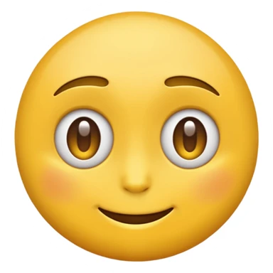 yellow emoji side eyeing with a smirk  sticker