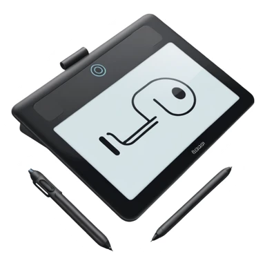 wacom drawing tablet sticker