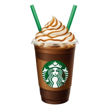 Starbucks iced coffee with Dubai chivalry bar with green filling and burn Khalifa  sticker