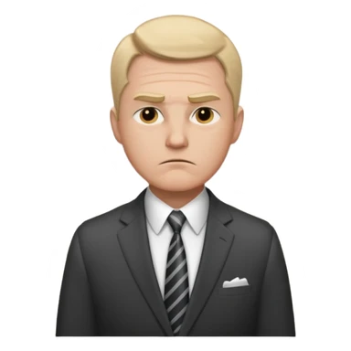 Mach mir einen Traurigen trader der and der wallstreet arbeitet sticker