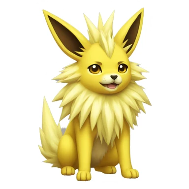Jolteon full body sticker