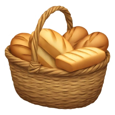 basket of bread sticker