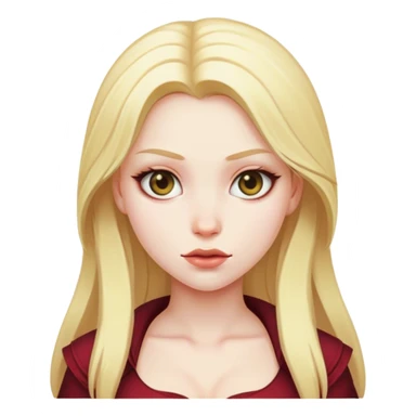 blonde pale Katarina legs sfw sticker