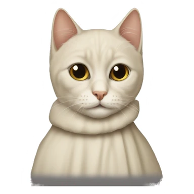 Carthusian cat sticker