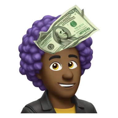 Make it rain money sticker