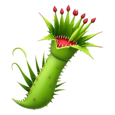 venus flytrap sticker