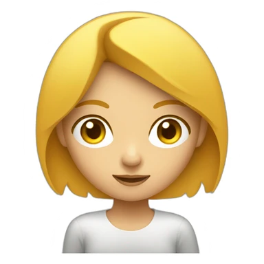 ui ux girl interested sticker