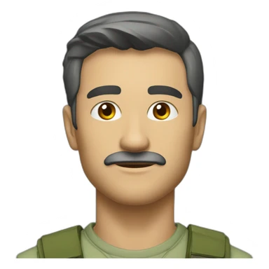 Китайскии мужчина едет на зеленом танке т-34 sticker