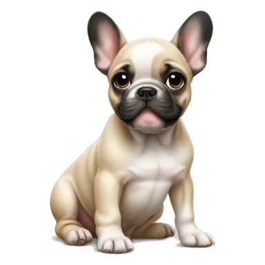 French bulldog puppy  sticker