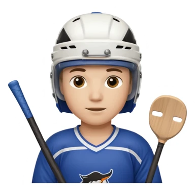 Hockey sur glace joueur  sticker