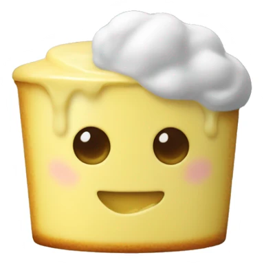 a singular tin of custard sticker