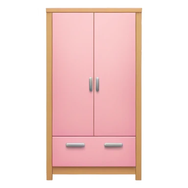 Pink cupboards   sticker